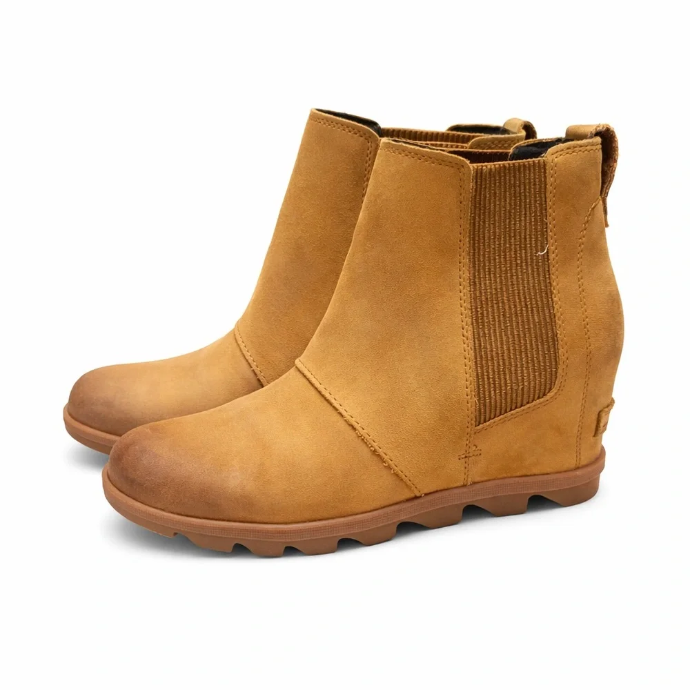 Sorel Chelsea Waterproof Boots Tan Nubuck – Women’s Size 8 NEVER WORN